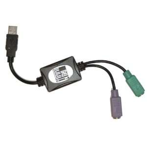  Adesso PS/2 to USB Adapter, connects 2 PS/2 connectors to 