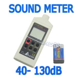 Digital Sound Noise Level Meter Decibel Pressure Tester  