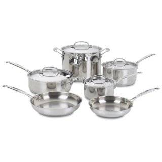   Chefs Classic Stainless Steel 10 Piece Cookware Set (Mar. 1, 2003