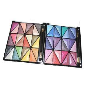    48 Glitter Pearl Eyeshadow Colors Makeup Kit Palette Beauty