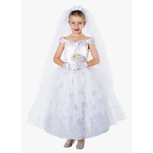  Child X Small 2 3   Bride Costume (Dress only. Does not 