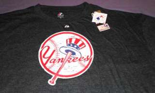 New York Yankees T shirt 2XL Throwback Top Hat Logo MLB  