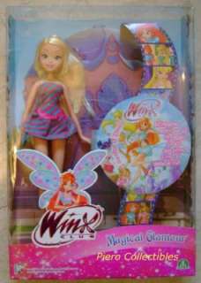 Winx Club Magical Glamour Doll STELLA + DVD  