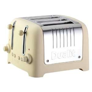    Dualit Lite Cream 4 Slice Soft Touch Toaster