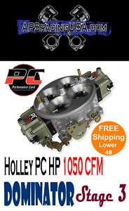   Carb 1050CFM Custom Holley HP 4500 Dominator Carburetor Stage 3  