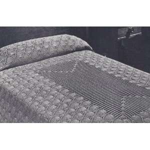  Vintage Crochet Pattern to make   Pineapple Bedspread 