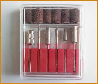 Nail Drill Bits Kit for Electric Drills & Fillig 