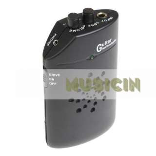 Portable Audio Guitar Bass Mini Amplifier Clip Amp Headphone Speaker 