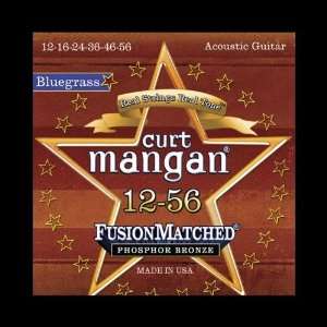 Curt Mangan Fusion Matched Phosphor Bronze Bluegrass Acoustic Strings 