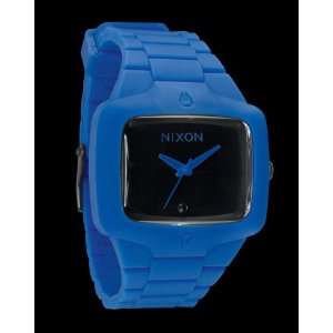 Nixon Watches   Mens Rubber Player Watch in Royal Nixon Rubber Player
