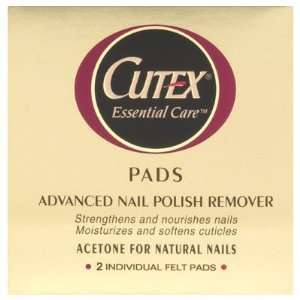  Cutex Essential Care Acetone Nail Polish Remover Pads 2 