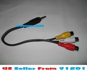 Philips 3.5mm AV Cable for Portable DVD Player to TV  