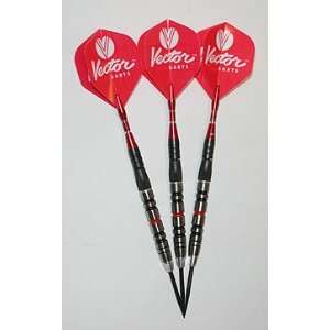 Vector SMART Darts, 24 Grams, With Patented Anti Deflection Mechanism 