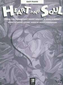 HEART AND SOUL   EASY PIANO SHEET MUSIC  