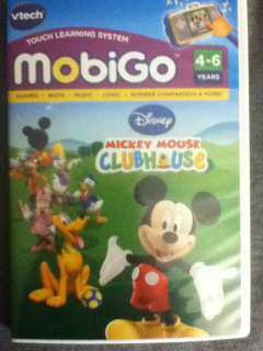 USED   Vtech MobiGo Learning Game Software   Mickey Mouse Clubhouse 
