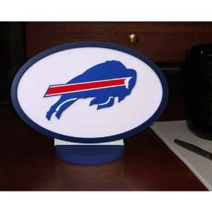   Buffalo Bills Desk Display of Logo Art with Stand