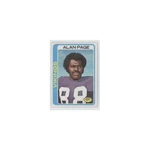  1978 Topps #406   Alan Page Sports Collectibles