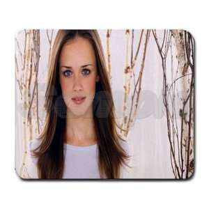 Alexis Bledel Rectangular Mouse Pad   9.25 x 7.75 Mouse Mat   Deluxe 