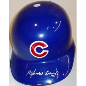 Alfonso Soriano Chicago Cubs Autographed Rawlings Full Size Authentic 