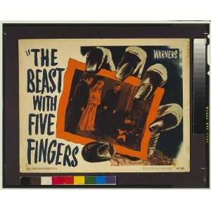    The Beast with five fingers,Peter Lorre,Andrea King