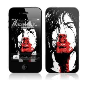   Skins MS AWK50133 iPhone 4  Andrew W.K.  Bloody Nose Skin Electronics