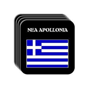  Greece   NEA APOLLONIA Set of 4 Mini Mousepad Coasters 