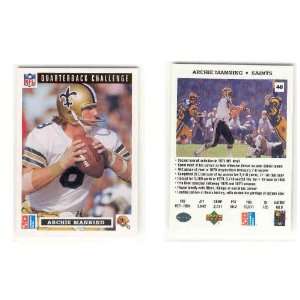 Archie Manning New Orleans Saints Limited Edition Upper Deck 