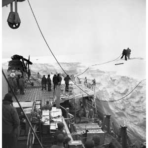  Ice Port in Antarctica   1956