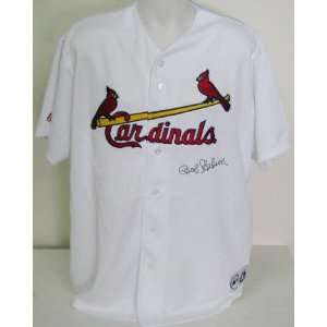 Bob Gibson St. Louis Cardinals Autographed Majestic Jersey