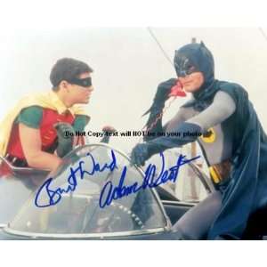  Adam West Burt Ward Batman Autographed Signed reprint 