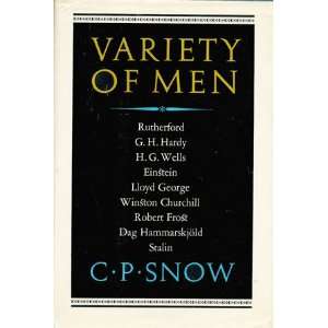  Variety of men [by] C. P. Snow C. P. Snow Books