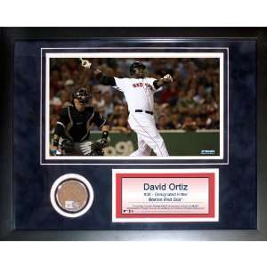  Steiner Sports MLB Boston Red Sox David Ortiz Mini Dirt 