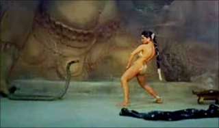 Debra Pagets incredible cobra dance from Fritz Langs 1959 The Indian 