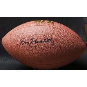  Don Meredith Autographed Football   Autographed Footballs 