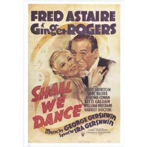   27x40 Fred Astaire Ginger Rogers Edward Everett Horton