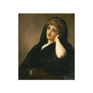 Memories by Lord Frederick Leighton. size 12.5 inches width by 14 