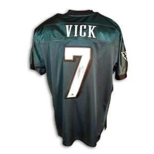  Michael Vick Autographed Philadelphia Eagles Green Reebok 
