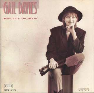 Gail Davies Pretty Words (CD Cover)