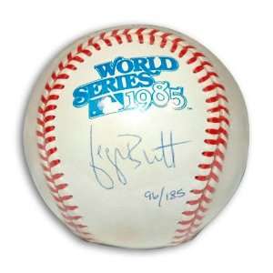 George Brett Autographed 1985 World Series Baseball