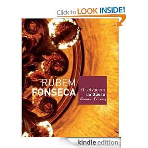 Selvagem da ópera (Portuguese Edition) Rubem Fonseca  