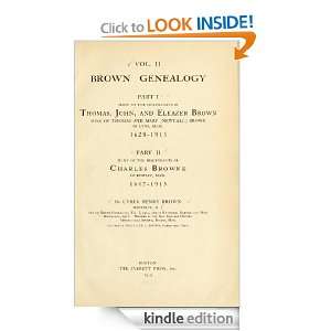   Brown (1907) (Illustrated) Cyrus Henry Brown  Kindle