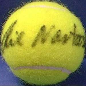  Ilie Nastase Autographed Tennis Ball