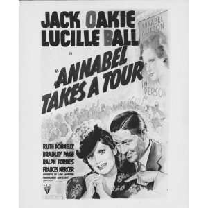  ANNABEL TAKES A TOUR JACK OAKIE LUCILLE BALL RENDERING 