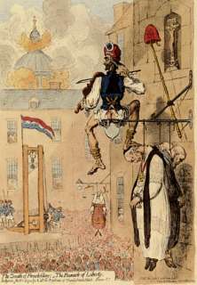 James Gillray (1756  1815), The Zenith of French Glory;  the Pinnacle 