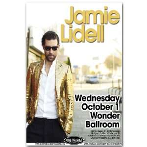 Jamie Lidell Poster   Gj Concert Flyer   Wonder Ballroom