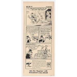  1940 Mutt and Jeff by Bud Fisher Kelloggs All Bran Print 