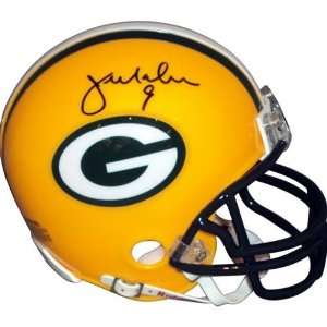 Jim McMahon Signed Mini Helmet   Green Bay Packers   Autographed NFL 