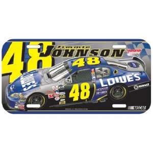 Jimmie Johnson #48 License Plate *SALE*