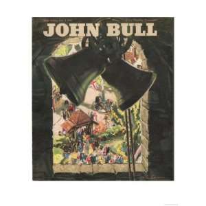  John Bull, Love Bells Magazine, UK, 1950 Premium Poster 