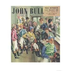 John Bull, Horse Racing Magazine, UK, 1947 Giclee Poster Print, 18x24